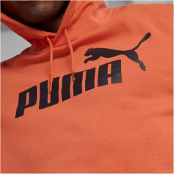 PUMA Essentials Big Logo Fleece-Hoodie Herren 94 - chili powder M