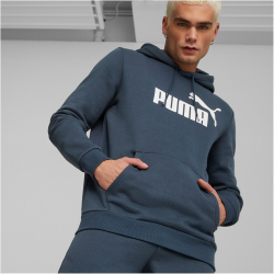PUMA Essentials Big Logo Fleece-Hoodie Herren 61 - dark...