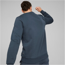 PUMA Ess Small Logo Crew Fleece-Sweatshirt Herren 61 - dark night M
