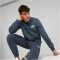 PUMA Ess Small Logo Crew Fleece-Sweatshirt Herren 61 - dark night M