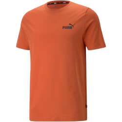 PUMA Essentials Small Logo T-Shirt Herren 94 - chili...