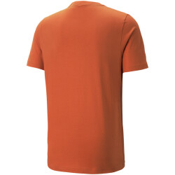 PUMA Essentials Small Logo T-Shirt Herren 94 - chili powder 4XL