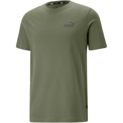PUMA Essentials Small Logo T-Shirt Herren 36 - green moss L