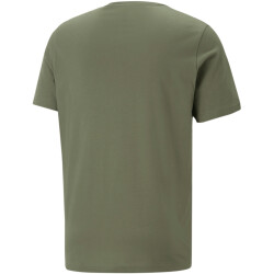 PUMA Essentials Small Logo T-Shirt Herren 36 - green moss L