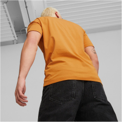 PUMA Essentials Small Logo T-Shirt Herren 27 - desert clay M