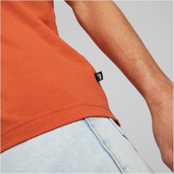 PUMA Essentials Logo T-Shirt Herren 94 - chili powder 3XL