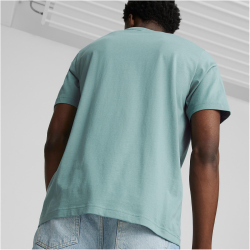 PUMA Essentials Logo T-Shirt Herren 75 - adriatic 3XL