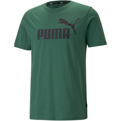PUMA Essentials Logo T-Shirt Herren 46 - vine 3XL