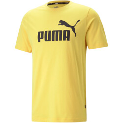 PUMA Essentials Logo T-Shirt Herren 43 - mustard seed L