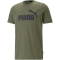 PUMA Essentials Logo T-Shirt Herren 36 - green moss S