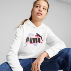 PUMA Essentials+ Street Art Hoodie Mädchen 02 - puma...