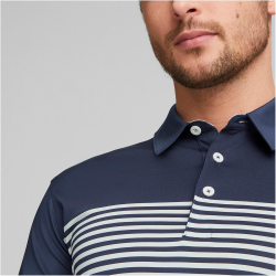 PUMA Mattr Track Poloshirt Herren 02 - navy blazer/high...
