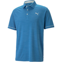 PUMA Cloudspun Haystack Poloshirt Herren 08 - lake blue...