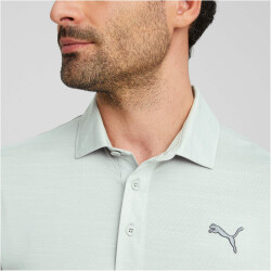 PUMA Cloudspun Haystack Poloshirt Herren 02 - high rise heather/quiet shade XL