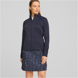 PUMA Cloudspun Heather Trainingsjacke Damen 02 - navy...