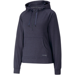 PUMA Cloudspun 1/4-Zip Hoodie Damen 03 - navy blazer...