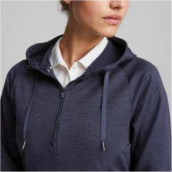 PUMA Cloudspun 1/4-Zip Hoodie Damen 03 - navy blazer heather XS