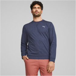 PUMA Cloudspun Heather Sweatshirt Herren 04 - navy blazer...