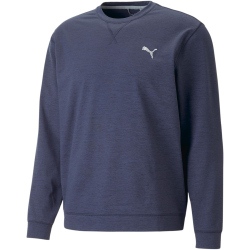 PUMA Cloudspun Heather Sweatshirt Herren 04 - navy blazer...