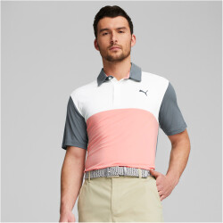 PUMA Cloudspun Colorblock Poloshirt Herren 04 - evening...