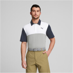PUMA Cloudspun Colorblock Poloshirt Herren 02 - navy...