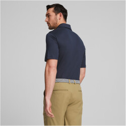 PUMA Cloudspun Colorblock Poloshirt Herren 02 - navy blazer/high rise M
