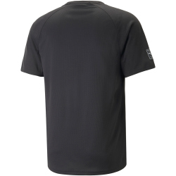 PUMA Fit Ultrabreathe Triblend T-Shirt Herren 51 - PUMA black/fizzy lime S