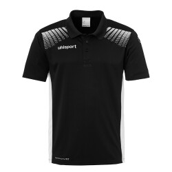 uhlsport GOAL Poloshirt Kinder schwarz/weiss 140