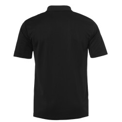 uhlsport GOAL Poloshirt Kinder schwarz/weiss 140