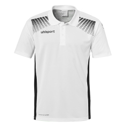 uhlsport GOAL Poloshirt Kinder weiss/schwarz 152