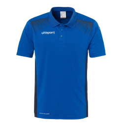 uhlsport GOAL Poloshirt Kinder azurblau/marine 152