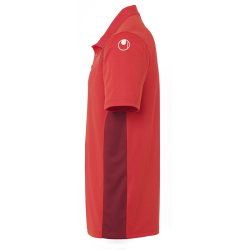uhlsport GOAL Poloshirt Kinder rot/bordeaux 140