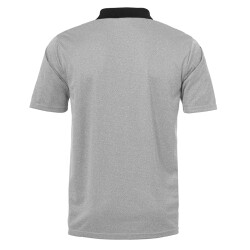uhlsport GOAL Poloshirt Kinder dark grey melange/schwarz 140