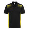 uhlsport GOAL Poloshirt Kinder schwarz/limonengelb 140