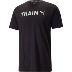 PUMA Graphic Training-T-Shirt Herren 01 - puma black/q3...