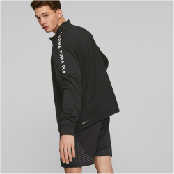 PUMA Fit leichte PWRFLEECE Trainingsjacke Herren 01 - puma black M