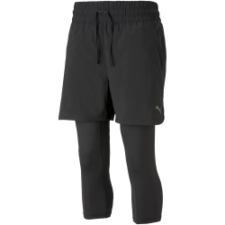 PUMA STUDIO 2IN1 Shorts Herren 01 - puma black M