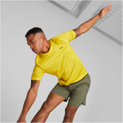 PUMA Studio Foundation Wash T-Shirt Herren 41 - fresh pear M