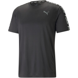 PUMA Fit Taped T-Shirt Herren 01 - PUMA black L