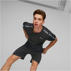 PUMA Fit Taped T-Shirt Herren 01 - PUMA black L