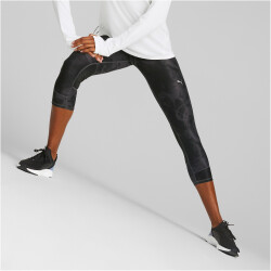PUMA Run Favorite Reg Rise Print 3/4 Tights Damen 01 -...