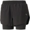 PUMA Run Favorite Woven 2in1 3" Shorts Damen 01 - puma black M