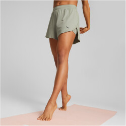 PUMA Studio Flow Shorts Damen 90 - birch tree S