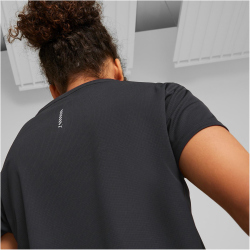 PUMA Run Favorite kurzarm Laufshirt Damen 01 - puma black XS