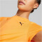 PUMA Studio Yogini Lite Twist T-Shirt Damen 46 - clementine S