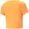 PUMA Studio Yogini Lite Twist T-Shirt Damen 46 - clementine S