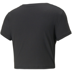 PUMA Studio Yogini Lite Twist T-Shirt Damen 01 - PUMA black M