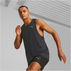 PUMA Run Favorite Singlet Herren 01 - puma black S