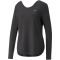 PUMA Studio Yogini Lite langarm Yogashirt Damen 01 - puma black M
