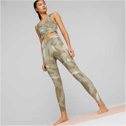 PUMA Studio Print Trend Tights Damen 90 - birch tree S